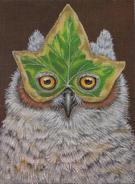 Melissa Shirley Designs Vicki Sawyer Heidi the Owl Needlepoint Canvas
