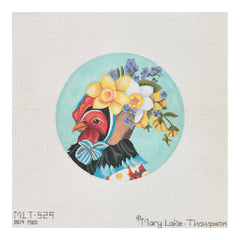 Melissa Shirley Designs Mary Lake-Thompson Fancy Hen Needlepoint Canvas