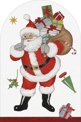 Melissa Shirley Designs Mary Lake-Thompson Winking Santa Needlepoint Canvas