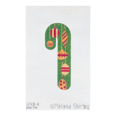 Melissa Shirley Designs Ornaments Candy Cane Needlepoint Canvas