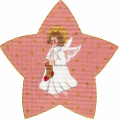 Melissa Shirley Designs Stocking Angel Needlepoint Canvas