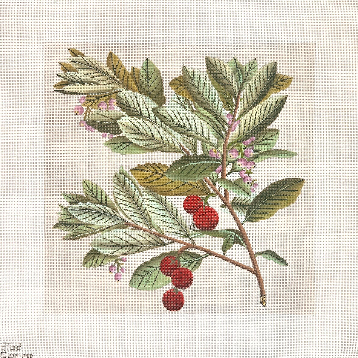 Melissa Shirley Designs Strawberry Tree Needlepoint Canvas