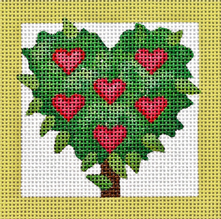 Melissa Shirley Designs Topiary Needlepoint Canvas