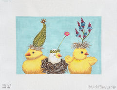 Melissa Shirley Designs Vicki Sawyer Peep Peep and Peeper Needlepoint Canvas
