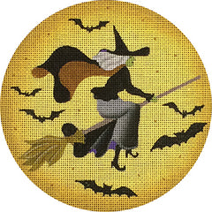Melissa Shirley Designs Witch Moon Needlepoint Canvas