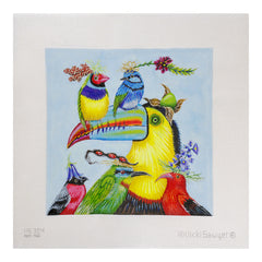 Melissa Shirley Designs World Travelers Needlepoint Canvas