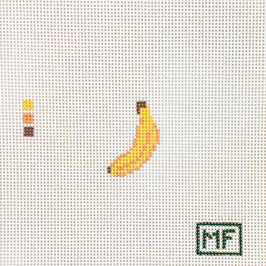 MF Needlepoint Mini Banana Needlepoint Canvas