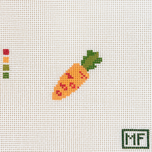 MF Needlepoint Mini Carrot Needlepoint Canvas