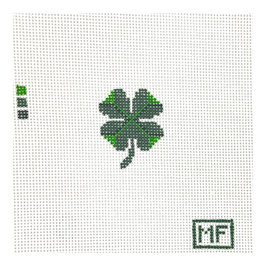 MF Needlepoint Mini Clover Needlepoint Canvas
