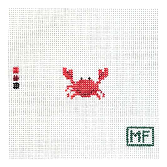 MF Needlepoint Mini Crab Needlepoint Canvas