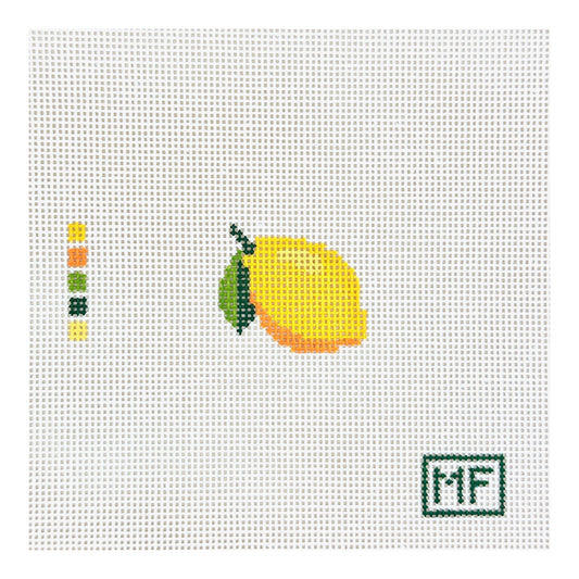 MF Needlepoint Mini Lemon Needlepoint Canvas