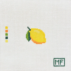 MF Needlepoint Mini Lemon Needlepoint Canvas