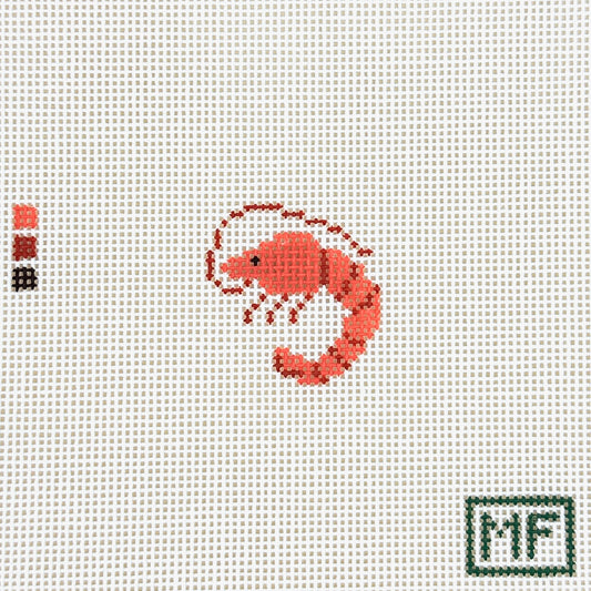 MF Needlepoint Mini Shrimp Needlepoint Canvas