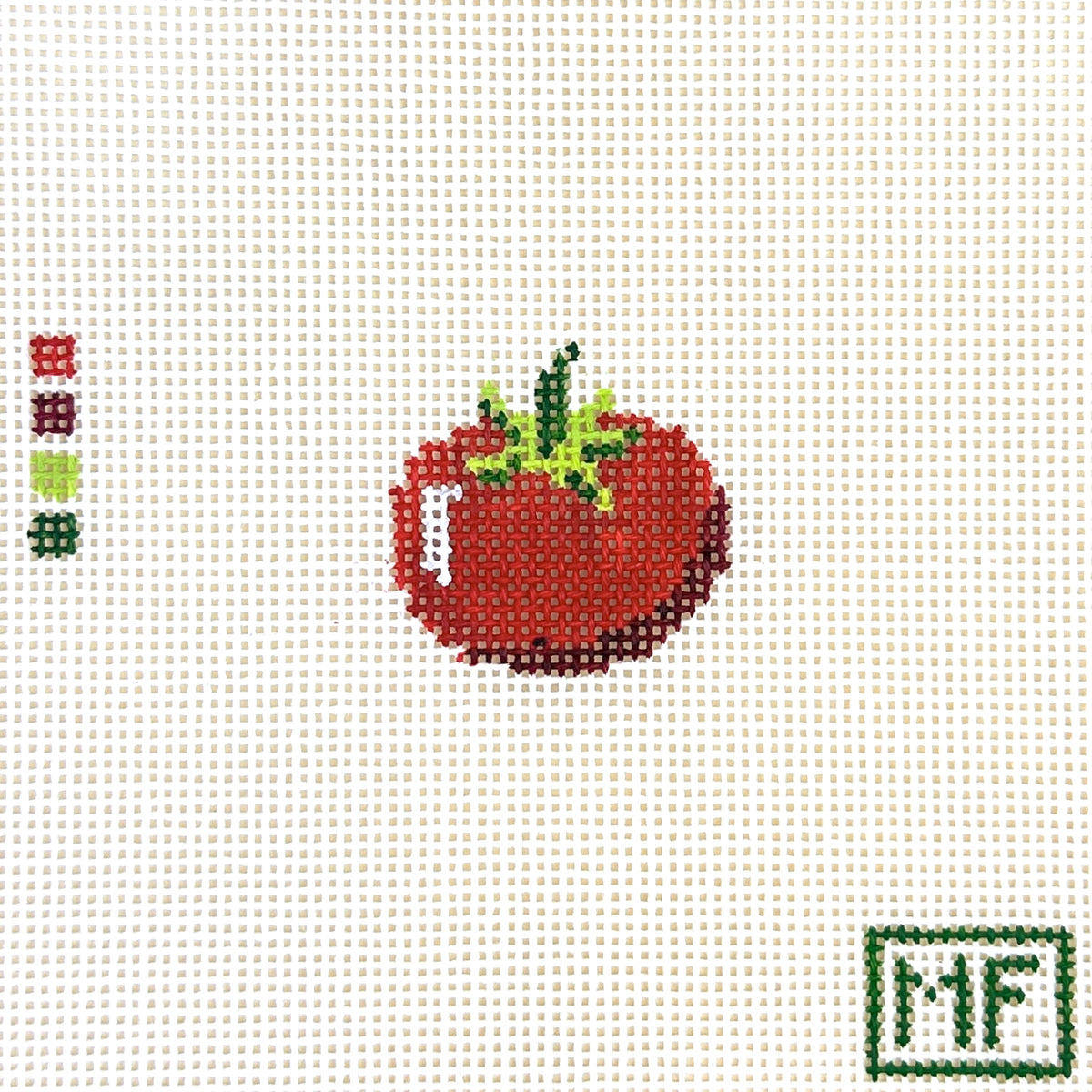 MF Needlepoint Mini Tomato Needlepoint Canvas
