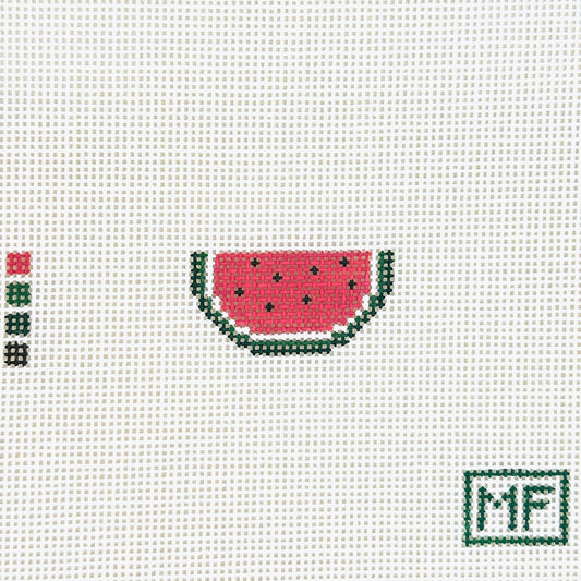MF Needlepoint Mini Watermelon Needlepoint Canvas