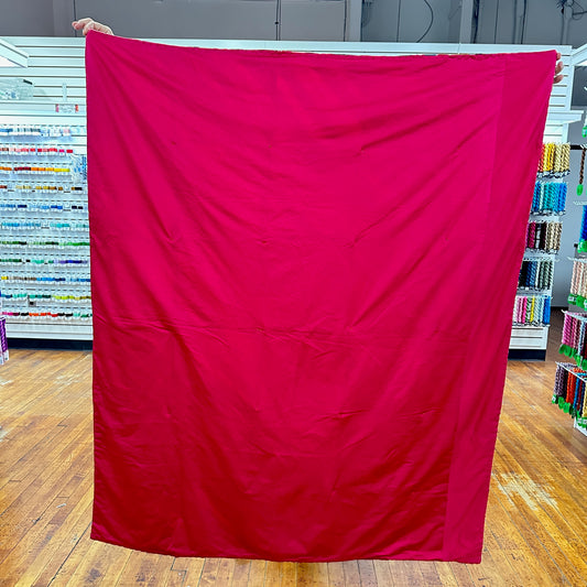 Mid Century Vintage Throw Size Diagonal Stripe Block Patchwork Quilt