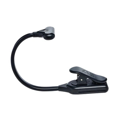 Mighty Bright NuFlex Rechargeable Clip On Light - Black