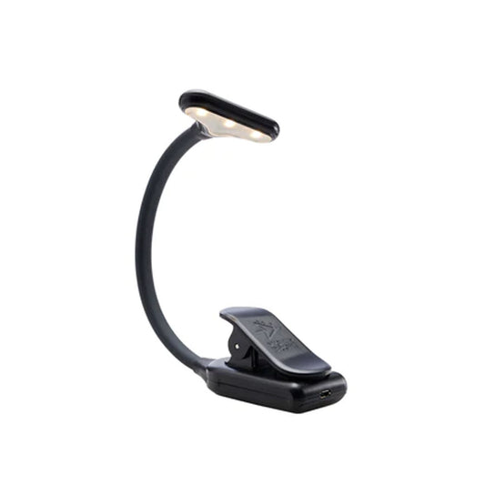 Mighty Bright NuFlex Rechargeable Clip On Light - Black