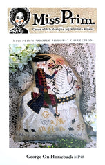 Miss Prim George Washington on Horseback Cross Stitch Pattern