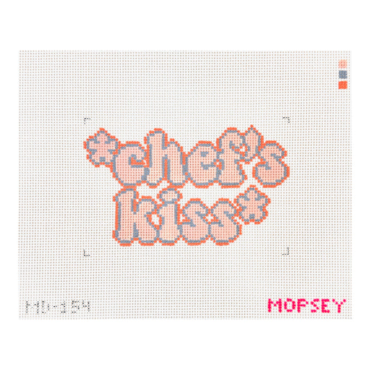 Mopsey Designs Chef's Kiss Needlepoint Canvas