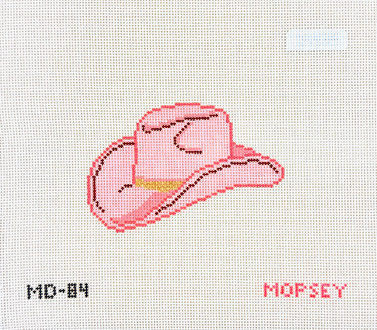 Mopsey Designs Cowgirl Hat Needlepoint Canvas