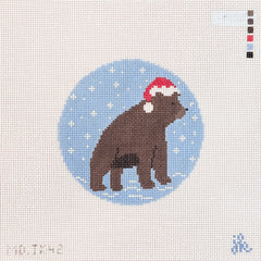 Mopsey Designs Jenny Koland Beary Christmas Needlepoint Canvas