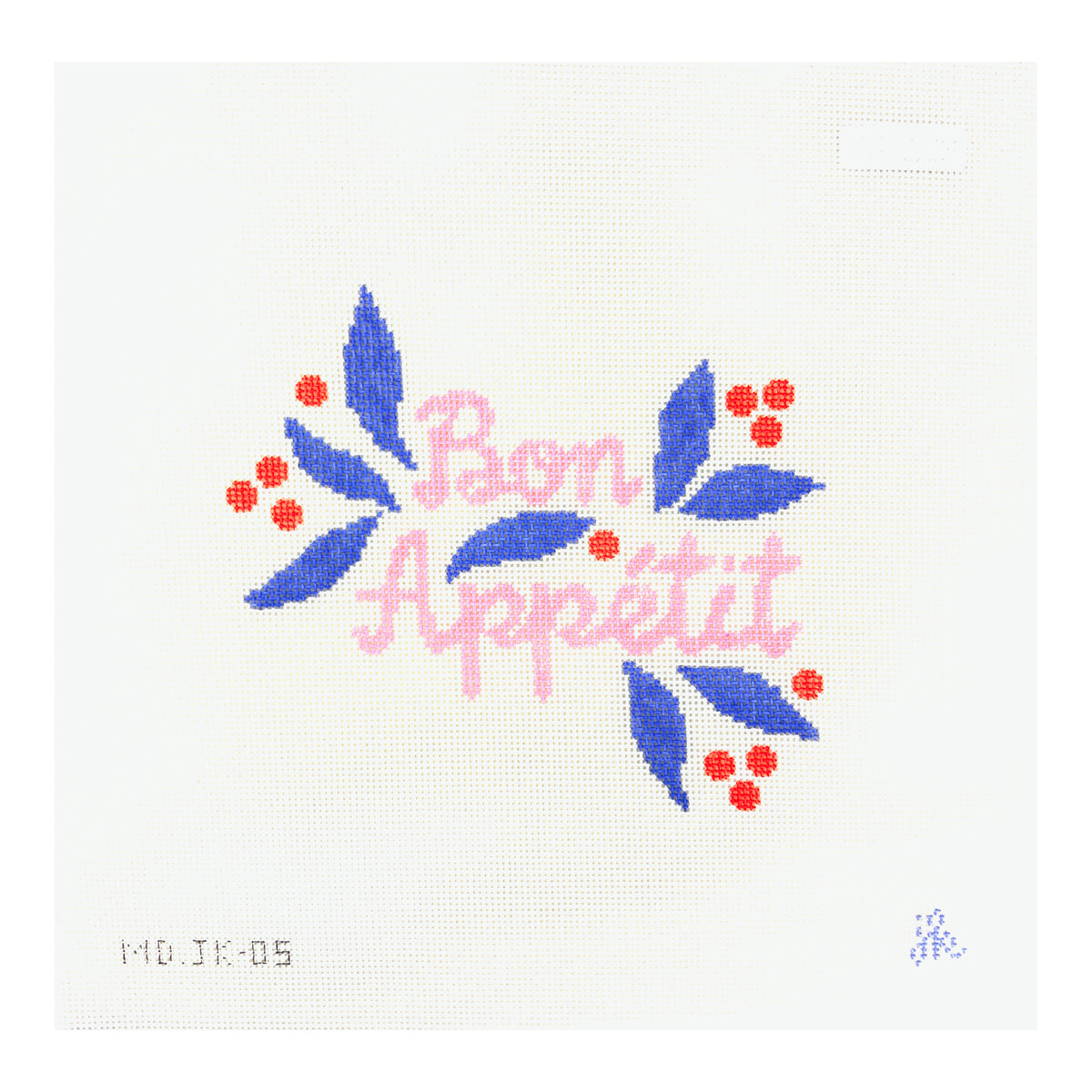 Mopsey Designs Jenny Koland Bon Appetit Needlepoint Canvas