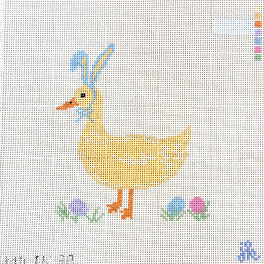 Mopsey Designs Jenny Koland Easter Duck Needlepoint Canvas
