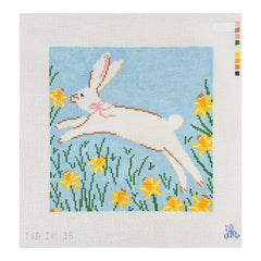 Mopsey Designs Jenny Koland Spring Bunny Needlepoint Canvas