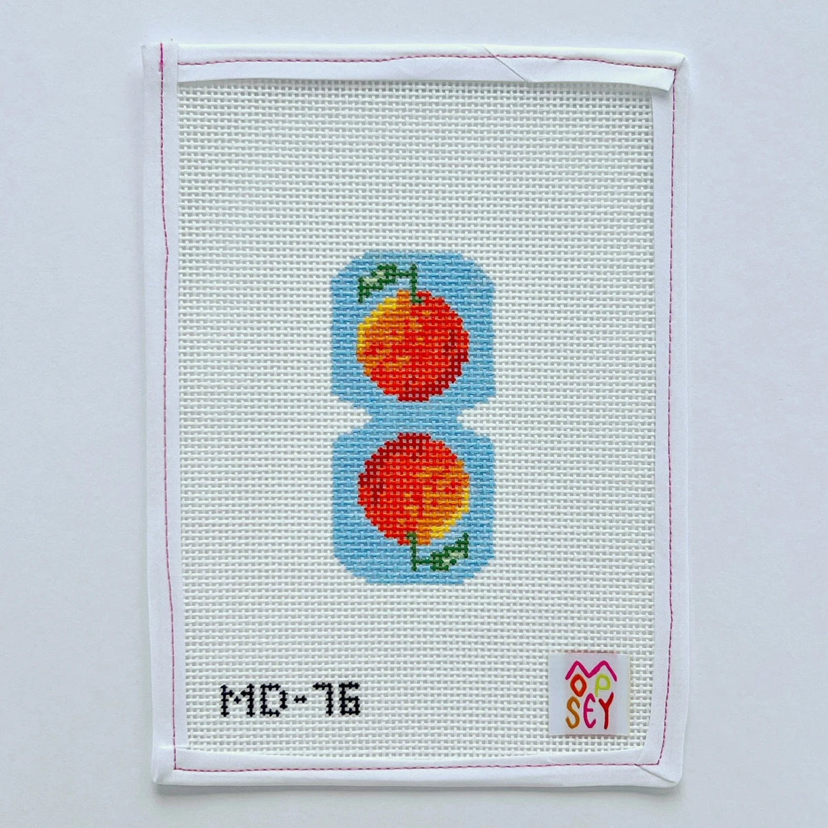 Mopsey Designs Oranges Charm Needlepoint Canvas