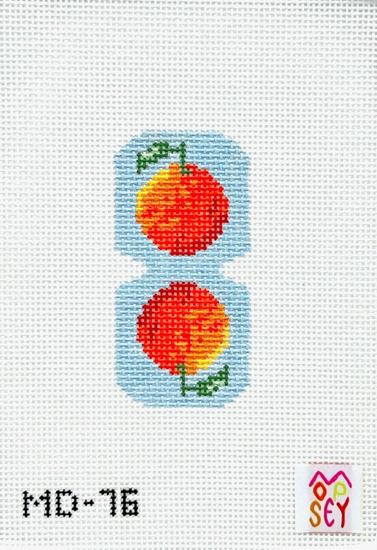 Mopsey Designs Oranges Charm Needlepoint Canvas