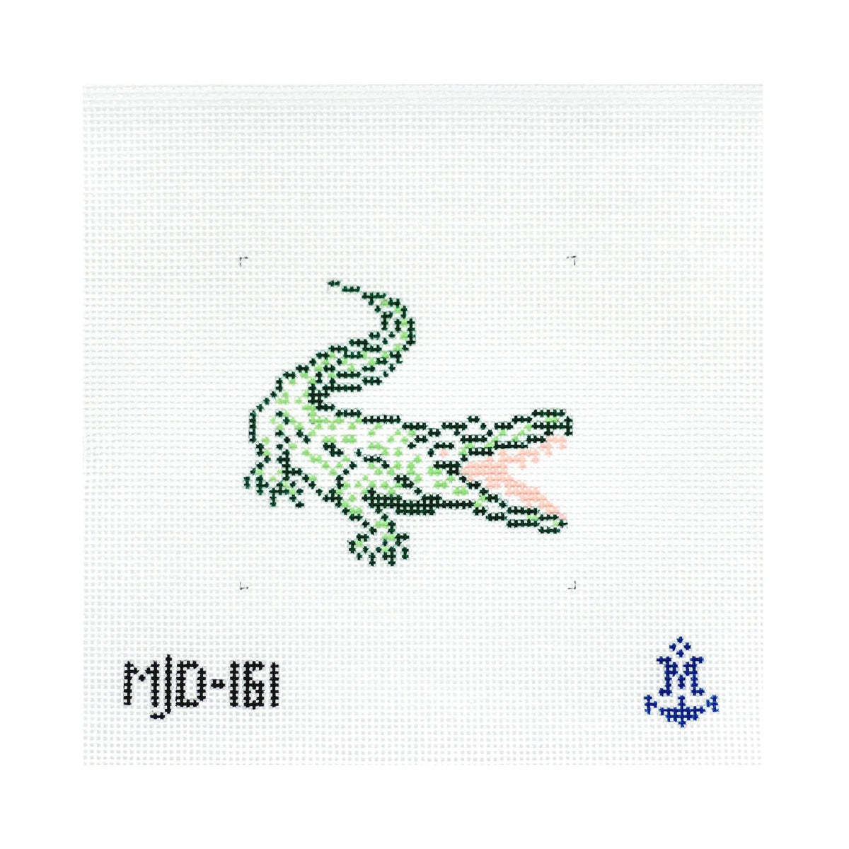 Morgan Julia Designs Florida Alligator Needlepoint Canvas