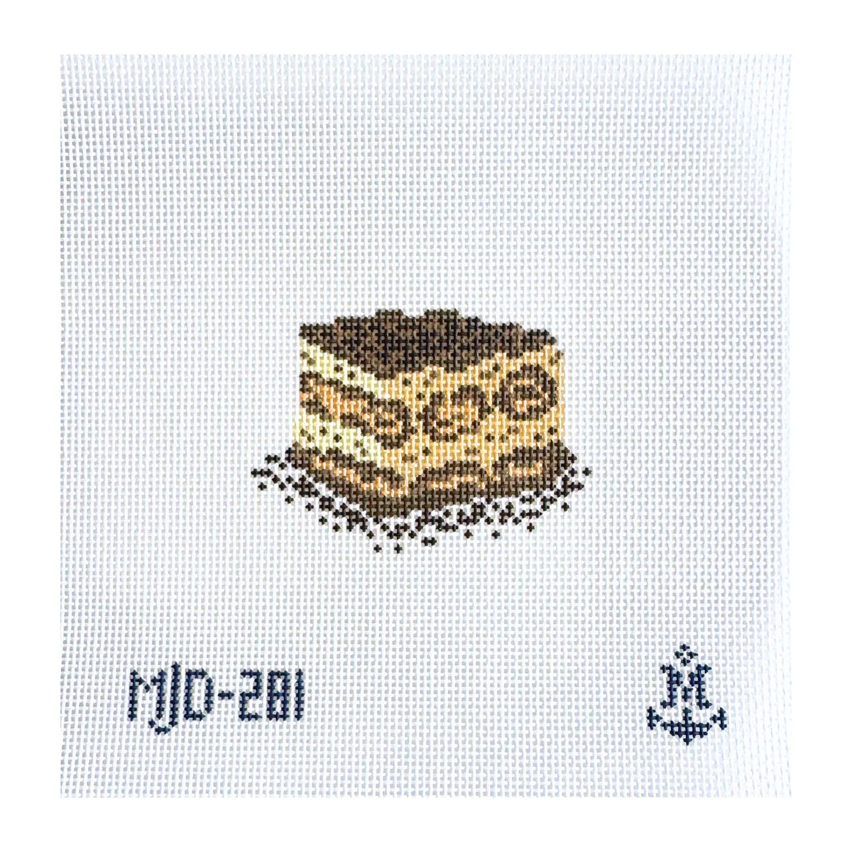 Morgan Julia Designs Tiramisu Needlepoint Canvas