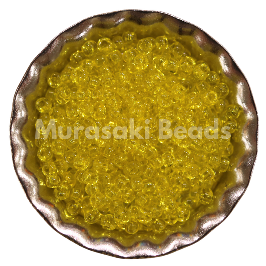 Murasaki Glass Seed Beads Size 11 - 136 Yellow