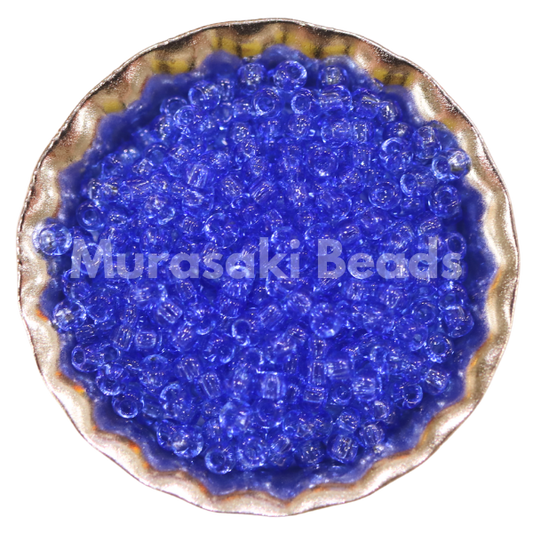 Murasaki Glass Seed Beads Size 11 - 150 Sapphire Blue