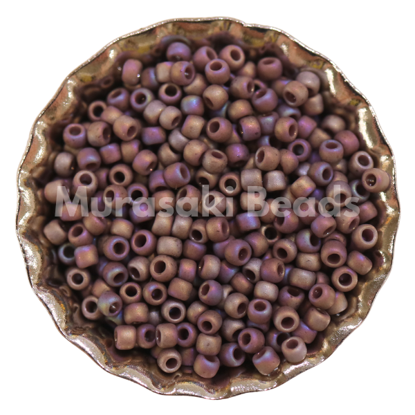 Murasaki Glass Seed Beads Size 11 - 1638 Lavender Matte Iridescent