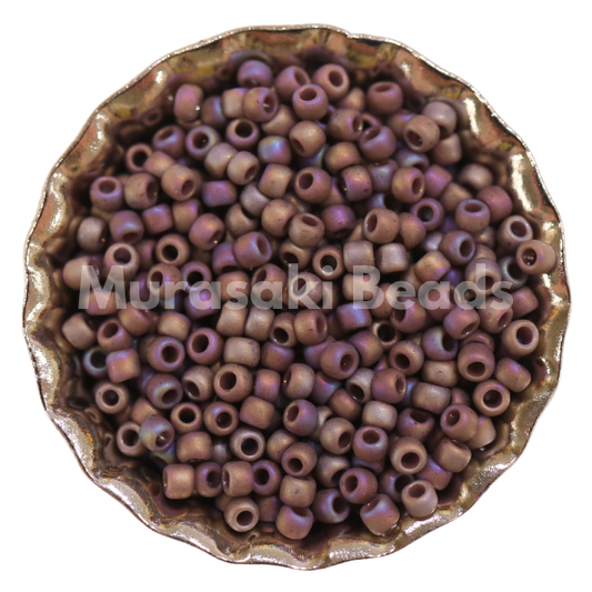 Murasaki Glass Seed Beads Size 11 - 1638 Lavender Matte Iridescent