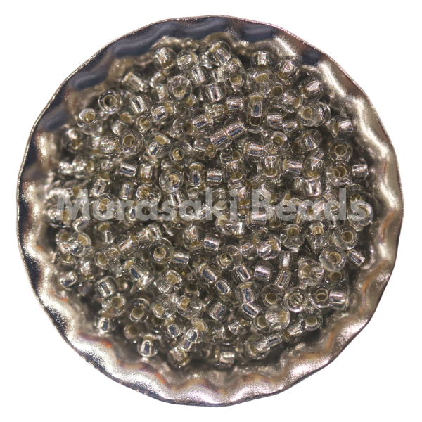 Murasaki Glass Seed Beads Size 11 - 21A Light Grey