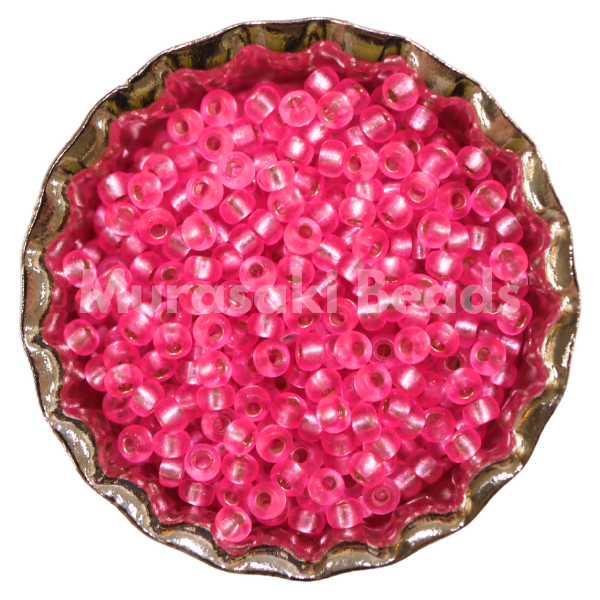 Murasaki Glass Seed Beads Size 11 - 22 Candy Pink