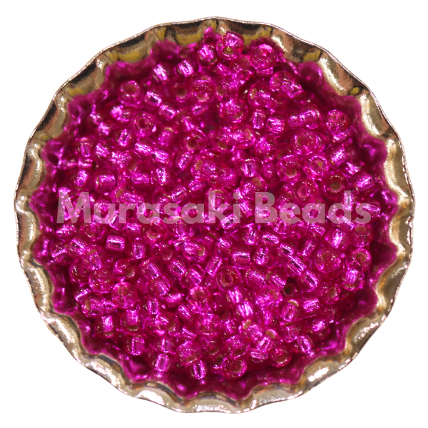 Murasaki Glass Seed Beads Size 11 - 23 Fuschia