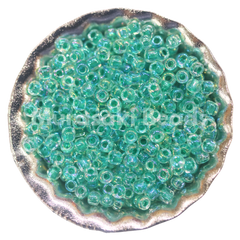 Murasaki Glass Seed Beads Size 11 - 262 Jade Iridescent