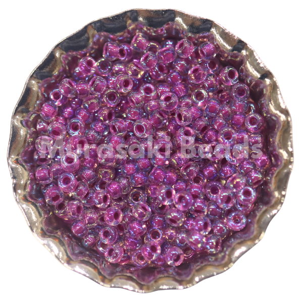 Murasaki Glass Seed Beads Size 11 - 264 Raspberry