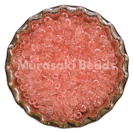 Murasaki Glass Seed Beads Size 11 - 2720 Pinky Peach Glow