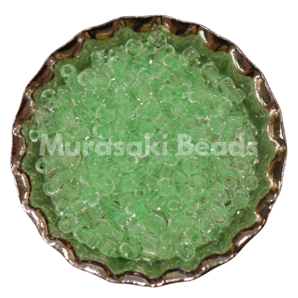 Murasaki Glass Seed Beads Size 11 - 2722 Mint Glow