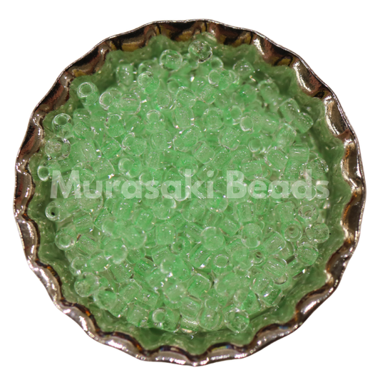 Murasaki Glass Seed Beads Size 11 - 2722 Mint Glow