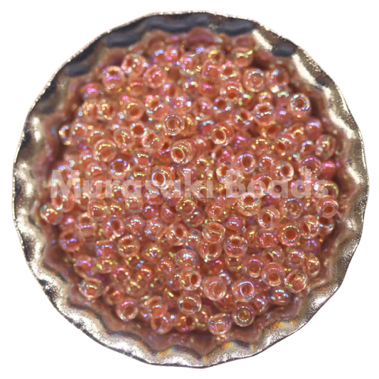 Murasaki Glass Seed Beads Size 11 - 275 Peach