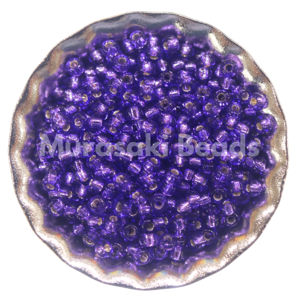 Murasaki Glass Seed Beads Size 11 - 29 Dark Orchid