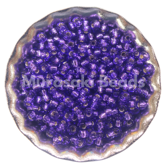 Murasaki Glass Seed Beads Size 11 - 29 Dark Orchid