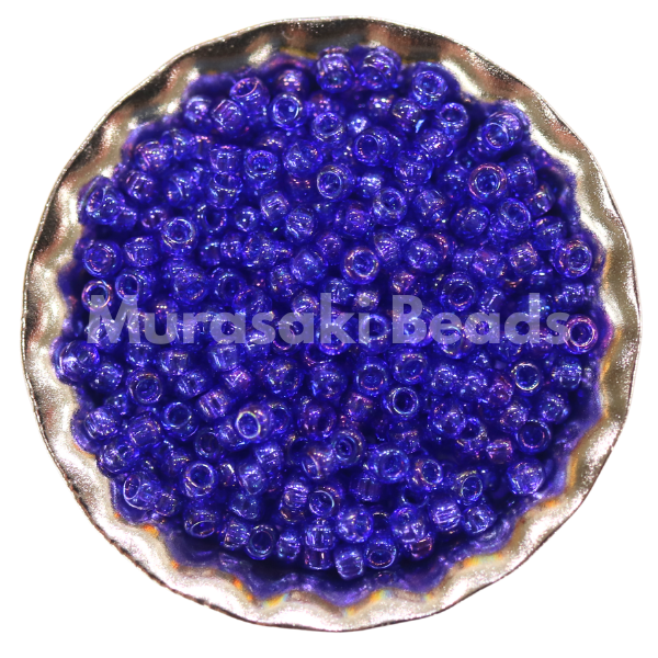 Murasaki Glass Seed Beads Size 11 -299 Cobalt Iridescent