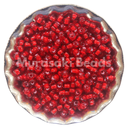 Murasaki Glass Seed Beads Size 11 - 327 Ruby